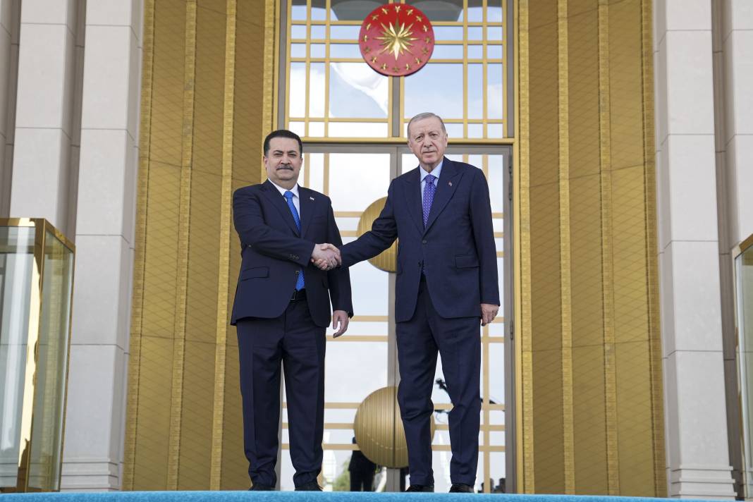 Irak Başbakanı Ankara’da! Külliye’de resmi tören: Sudani’den güç birliği mesajı... 16